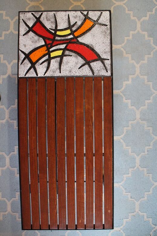 Vintage ceramics coffee table 60s