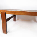 Coffee table in teak with tiles of Danish design, 1960s