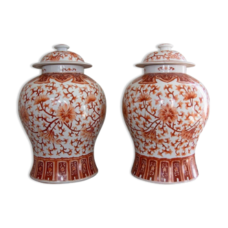 Pair of Potiche, China, Circa 1800