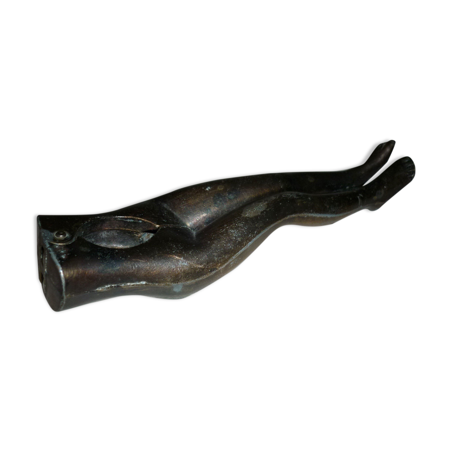 Nutcracker/hazelnut lower body female brass