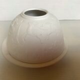 Pair of Christmas candle holders