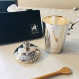 Mustard ercuis silver metal