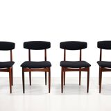 Chaises de salle à manger design en palissandre
