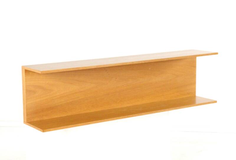 Walter Wirz for Wilhelm Renz wall shelf oak