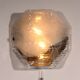 Rare large glass wall light by J.T. Kalmar, Austria, 1970s