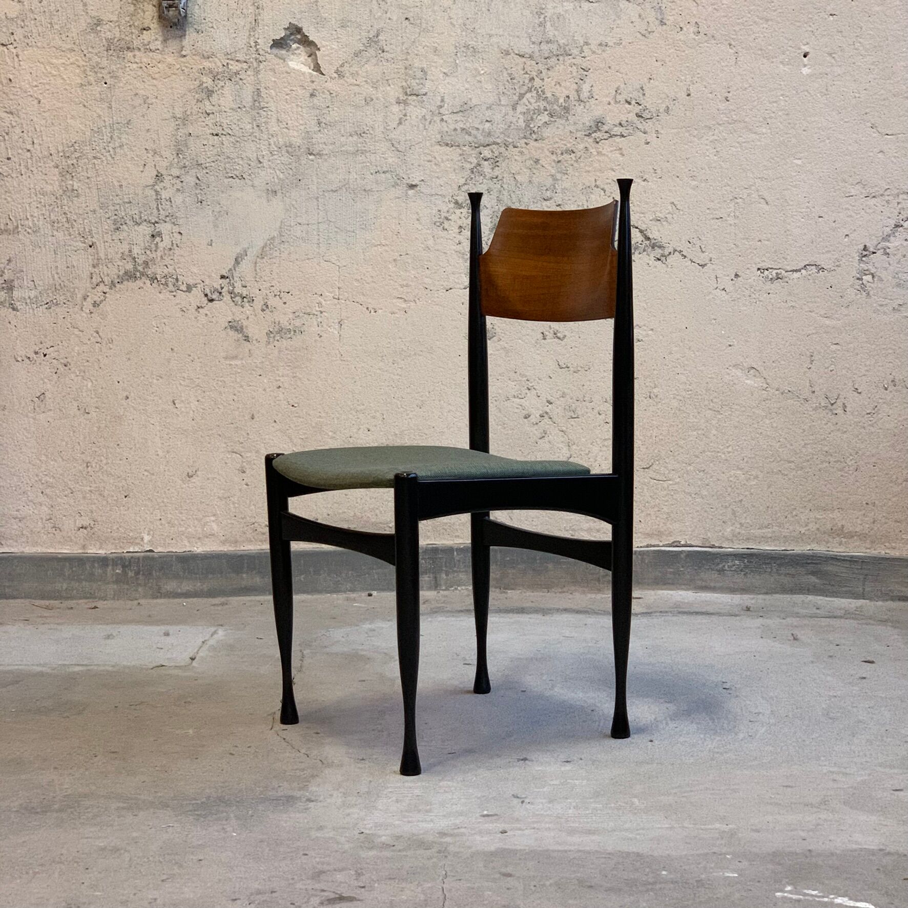 Set of dining chairs, old Yugoslavia, 1960s - 1970s, vintage, prl design