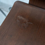 Suite of 6 scandinavian design chairs