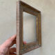 Small old oriental golden frame