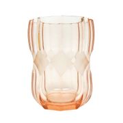 Art Deco vase, crystal, Moser, Czechoslovakia, 1930s