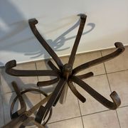 Vintage Baumann curved wood parrot coat rack – 1960s/70s