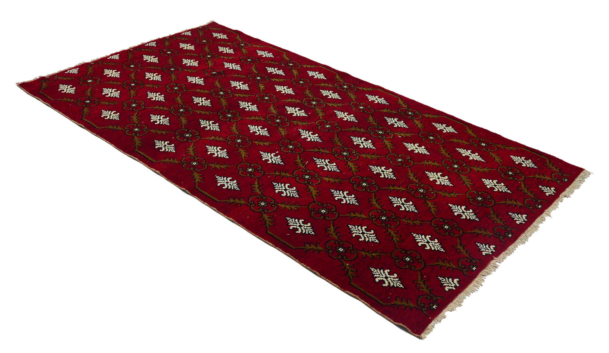 Anatolian handmade vintage rug 297 cm x 161 cm