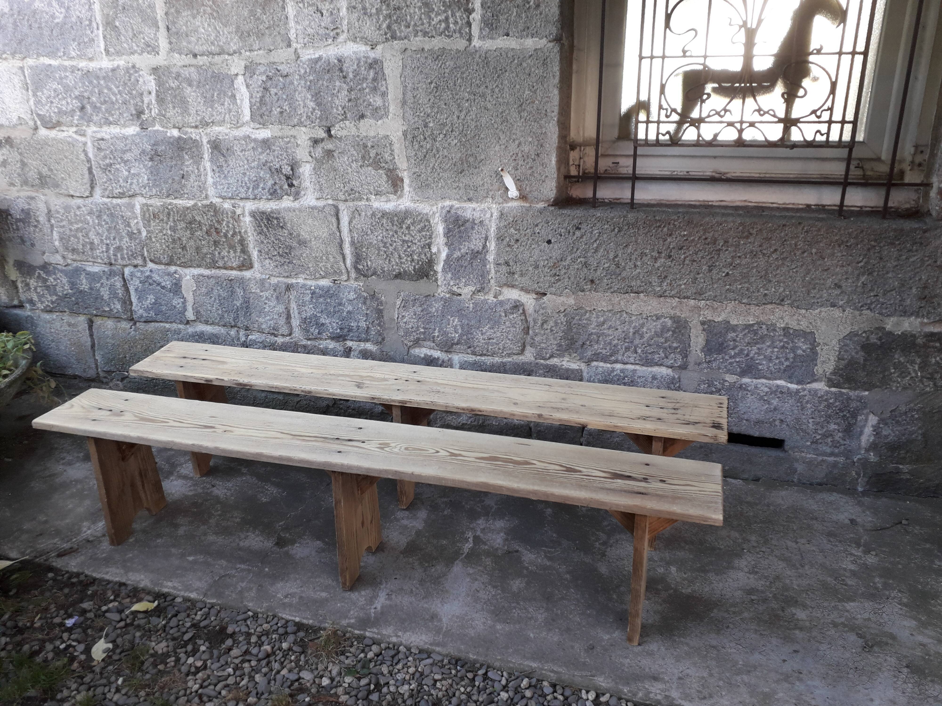 Pair of benches to farm 200 cm