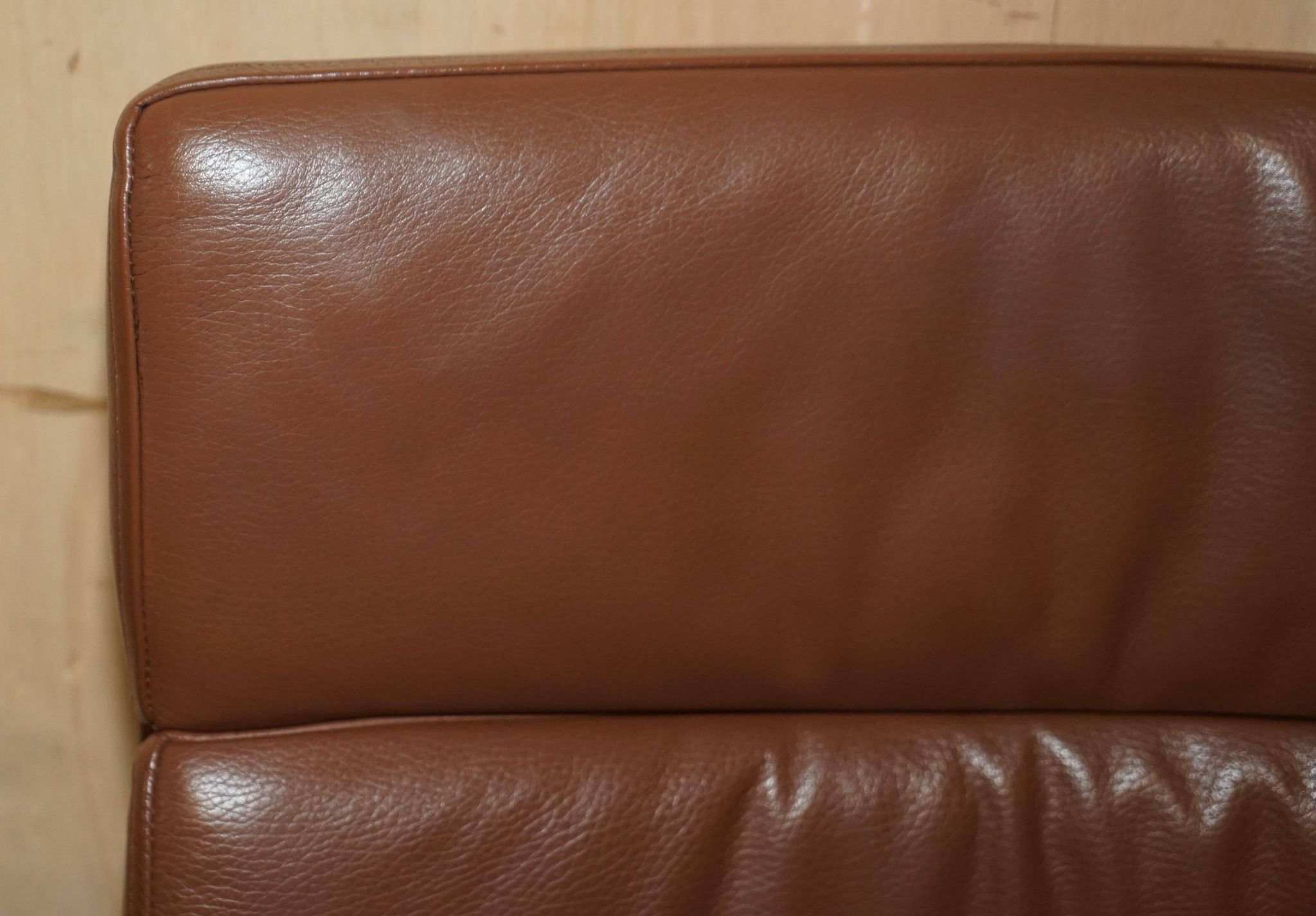 Fauteuil de bureau William Hands Orion en cuir, style Mid-Century Modern