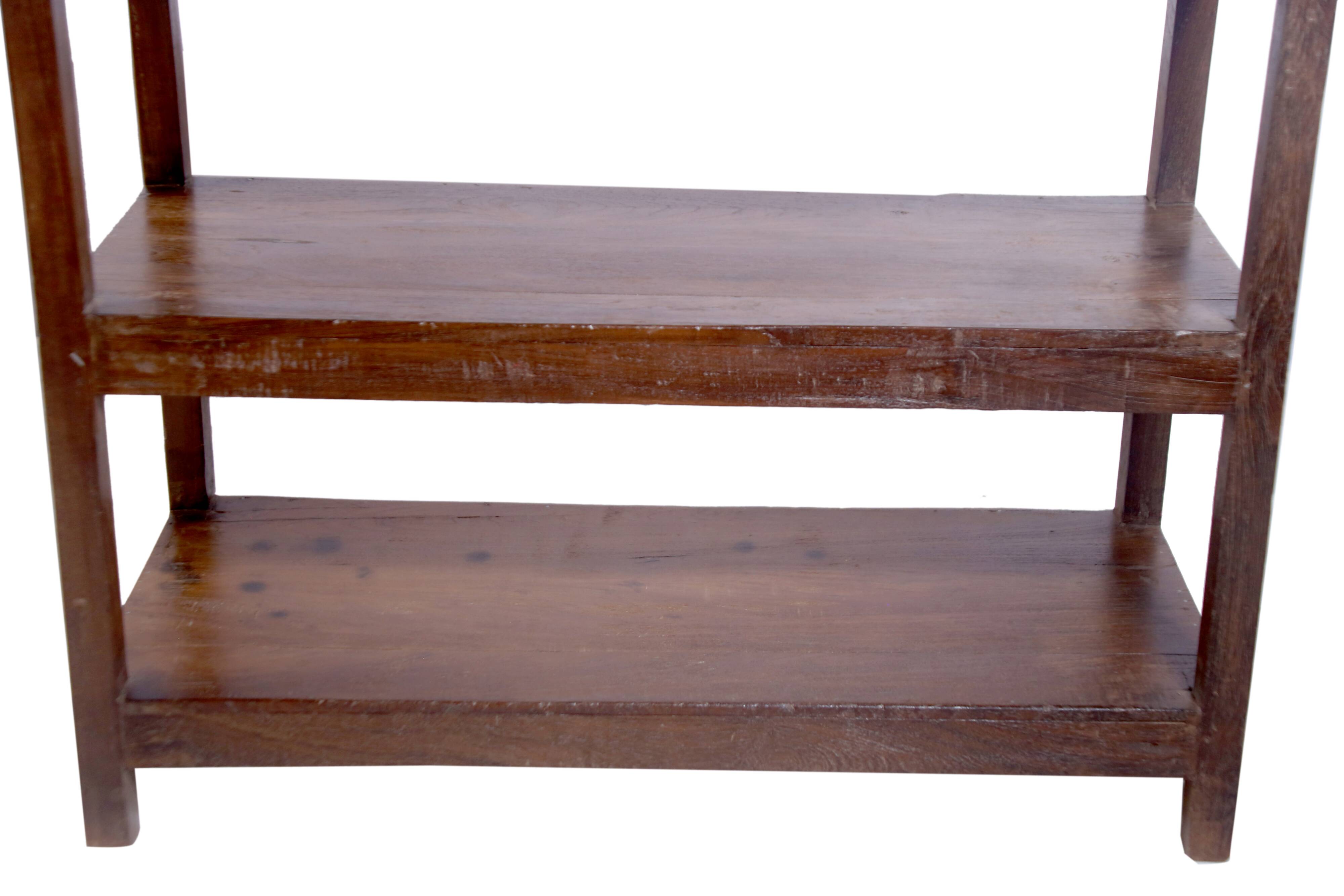 Etagère en teck birman ancien