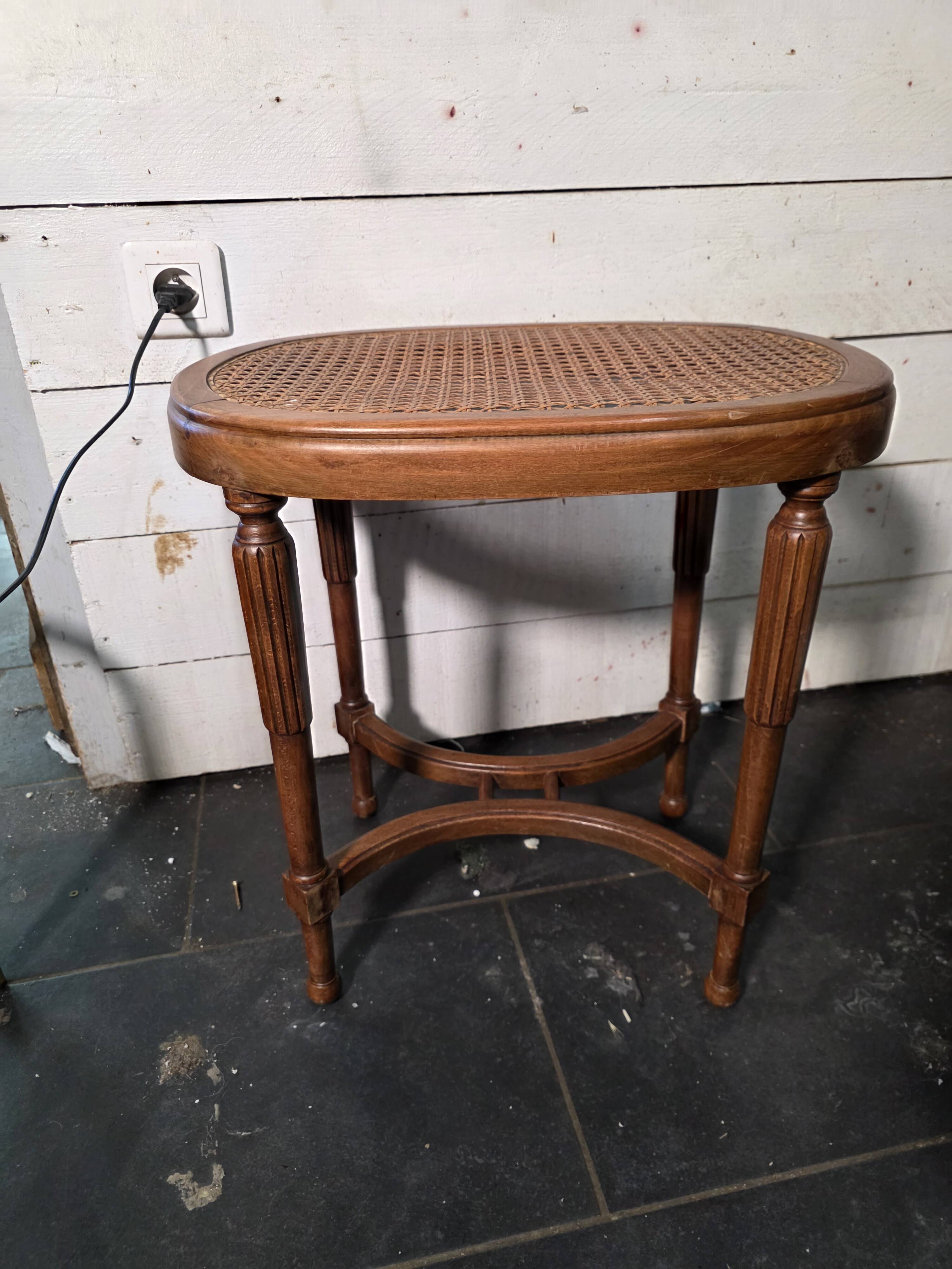Louis XVI style piano bench