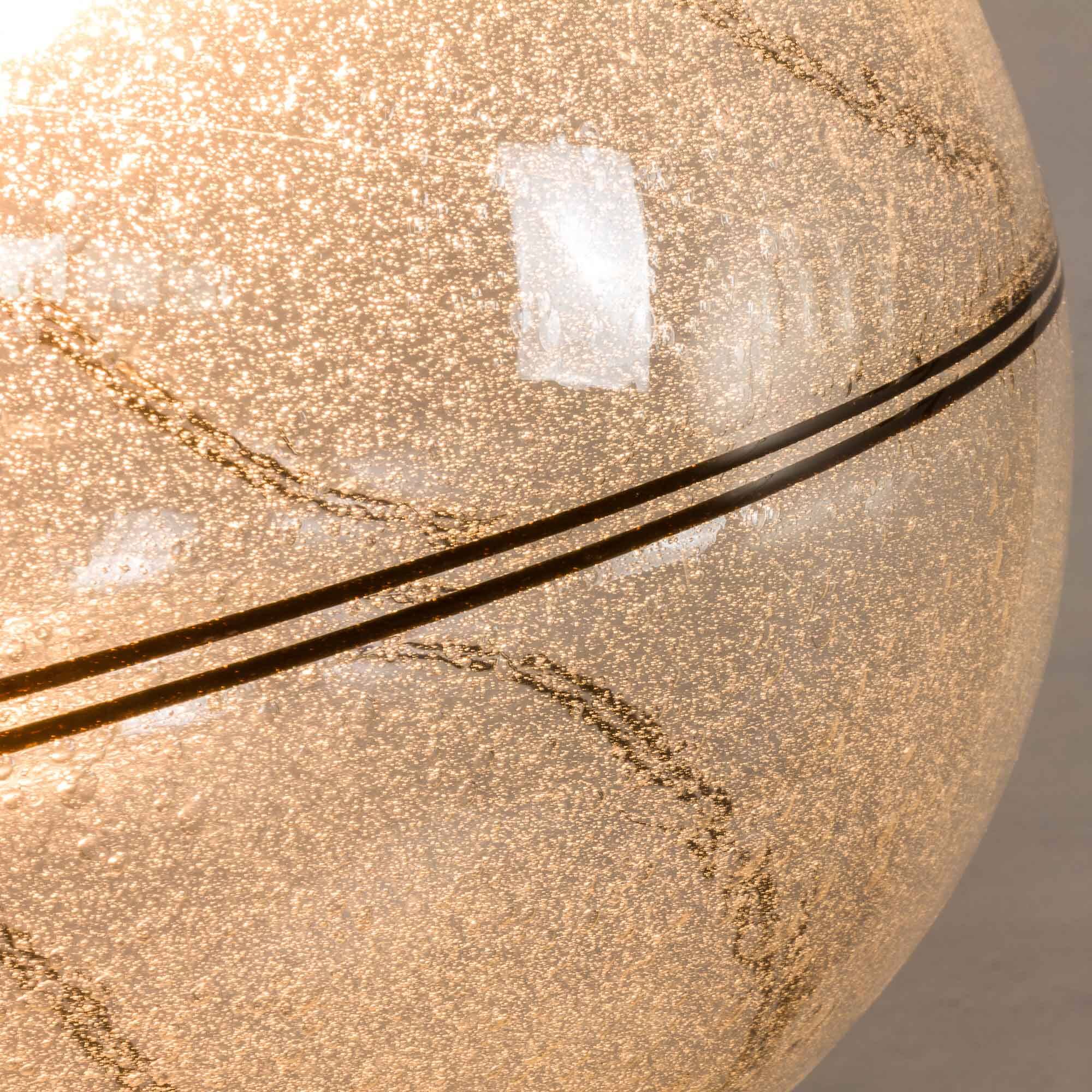 Italian mid-century Murano glass pendant lamp 1970s