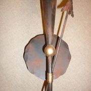 Wall lamp in iron