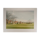 Pierre Bazire: Landscape in Normandy, original signed lithograph