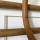 Thonet 1900 curved wooden wall coat rack