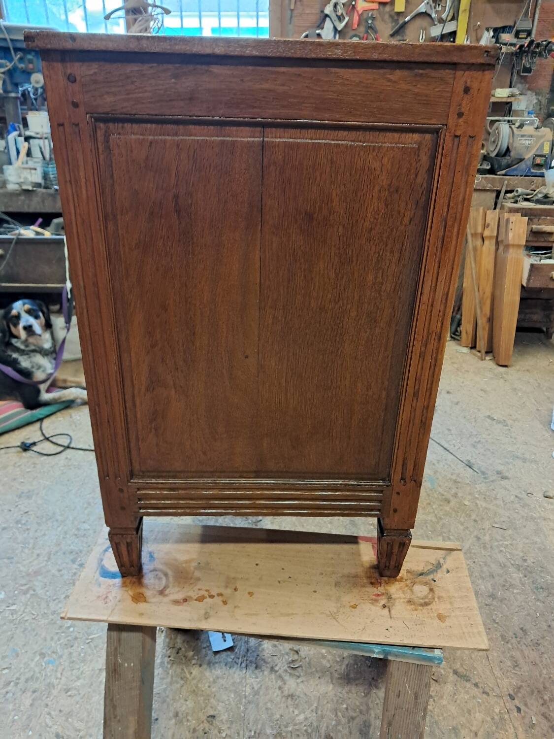 Louis XVI period chest of drawers