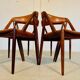 Chaises de salle à manger vintage danoises Kai Kristiansen modèle 31 – Ensemble de 4 en palissandre