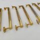 Lot de 17 Barres de Portes en Laiton Art déco
