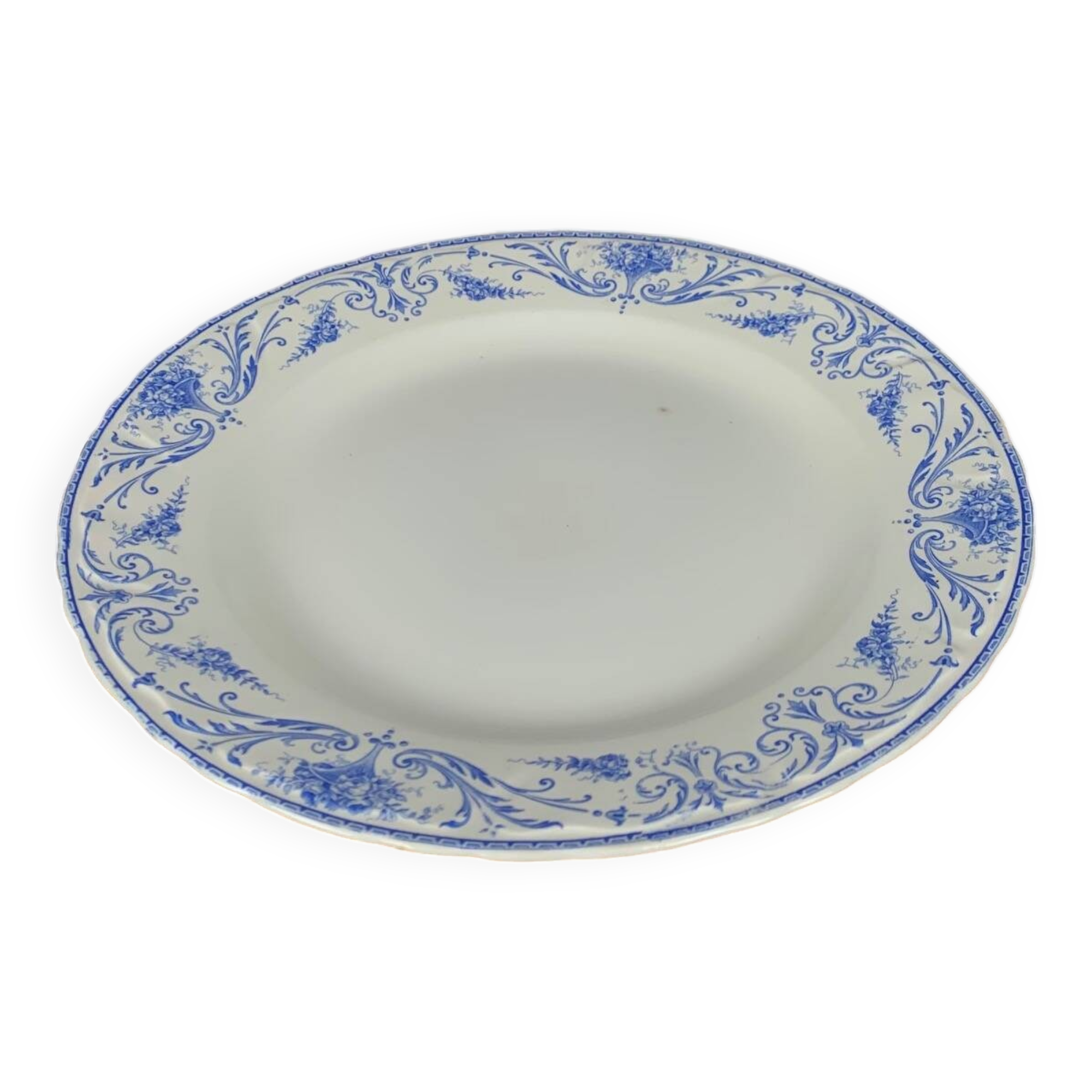 Antique Louis XVI cake dish, BFK, Belgium