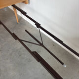 Vintage extendable round dining table Omann Jun