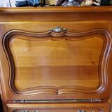 Vintage cherry wood secretary