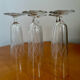 Vintage champagne flutes 1960