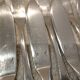 12 fish cutlery sets, 24 pieces, silver-plated metal, Christofle Cluny silversmith