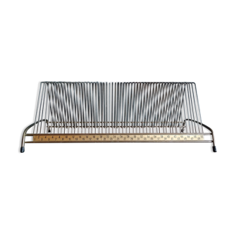 Vintage brass vinyl holder 50s