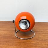 Mid-century space globe table lamp by Erco, 1970s.