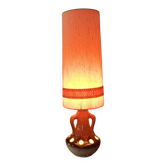 Lampe de sol vintage en céramique