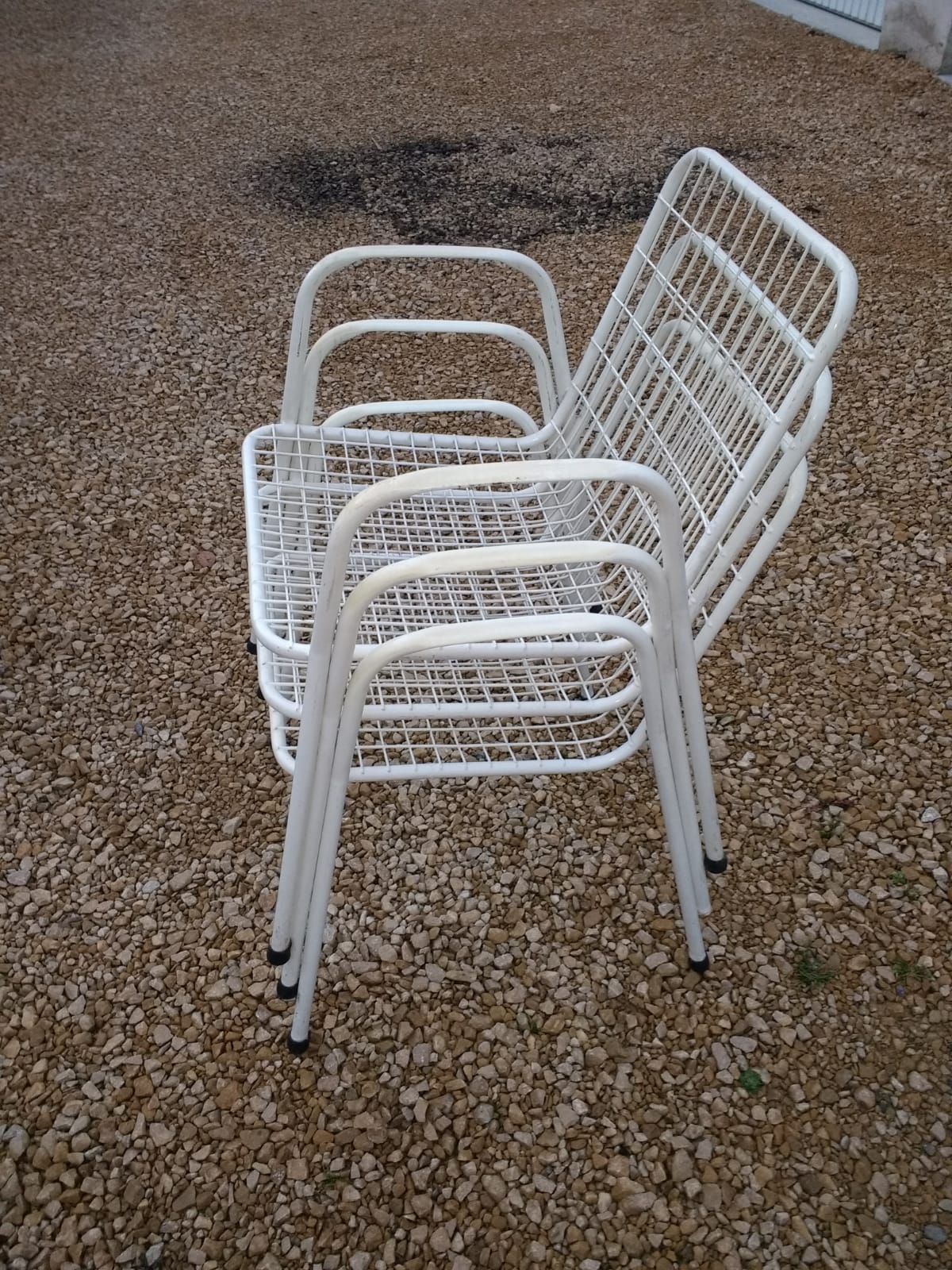 Set of 3 armchairs EMU RIO - 1960