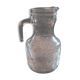 Vintage smoked glass pitcher — 1960s-70s