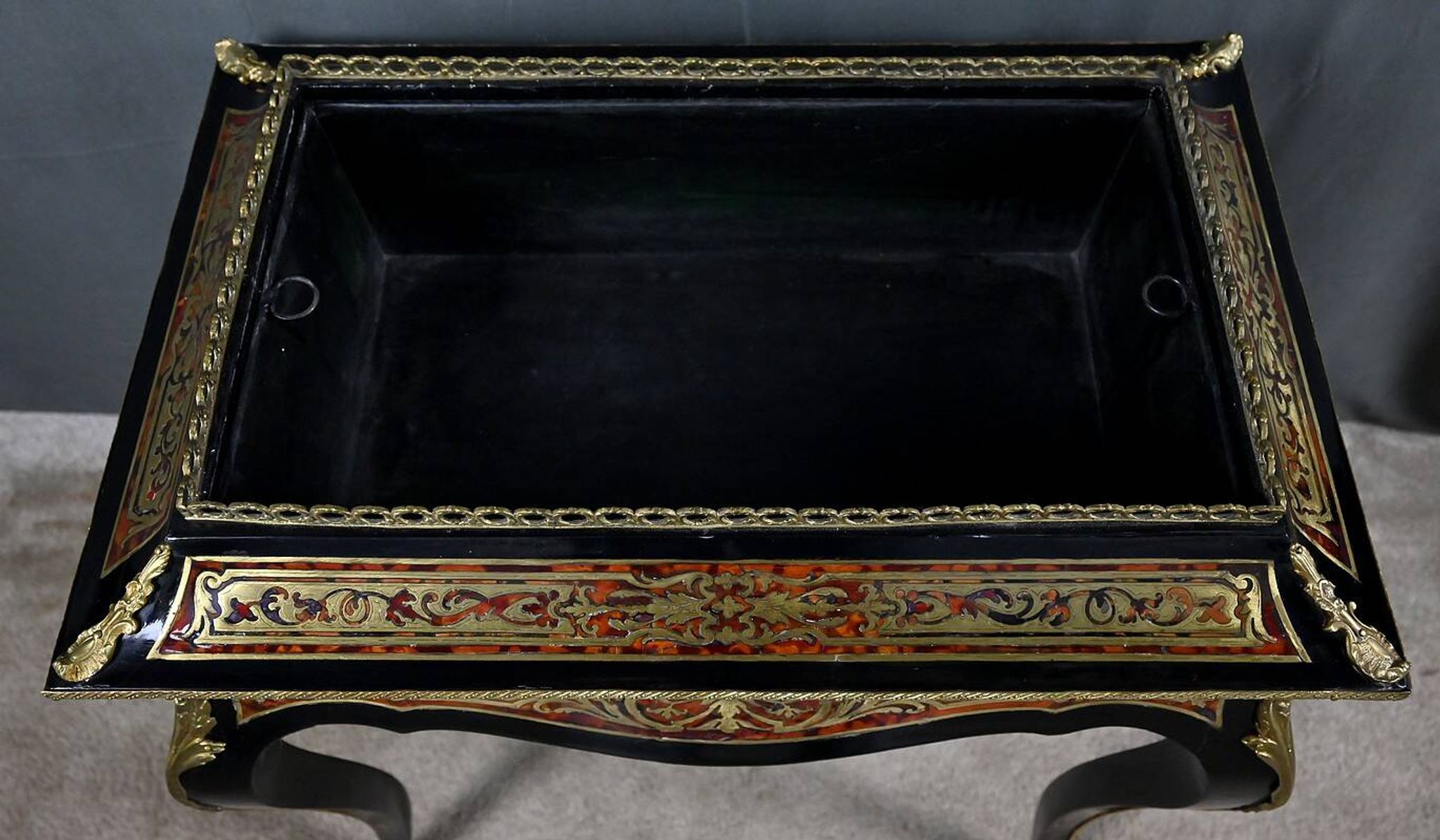 Boulle Marquetry Jardinière, Napoleon III period – Mid 19th century