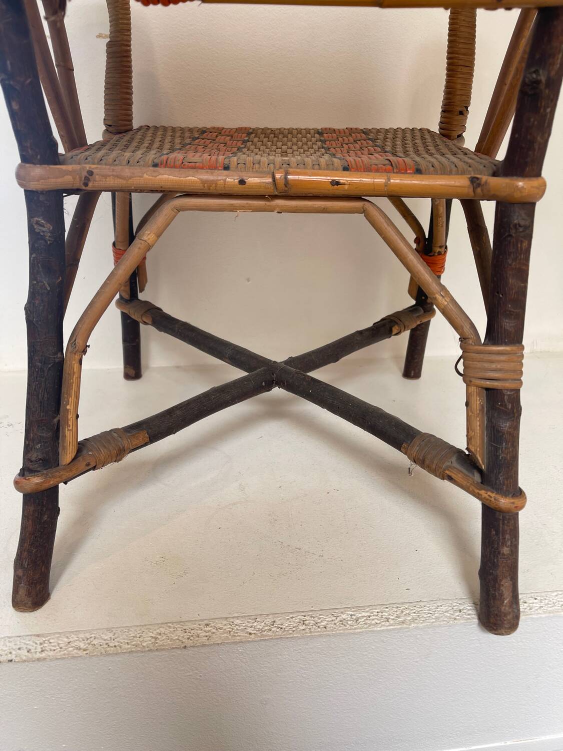 Rattan children's chair, 1900