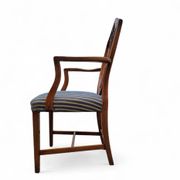 6 x English mahogany Hepplewhite chairs / 1920s