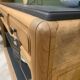 Buffet noyer et noir