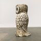 Porte-parapluie hibou en céramique italienne vintage