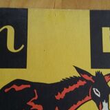 The donkey, reading picture