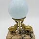 Art Deco ball and elephant lamp on marble base - 653001