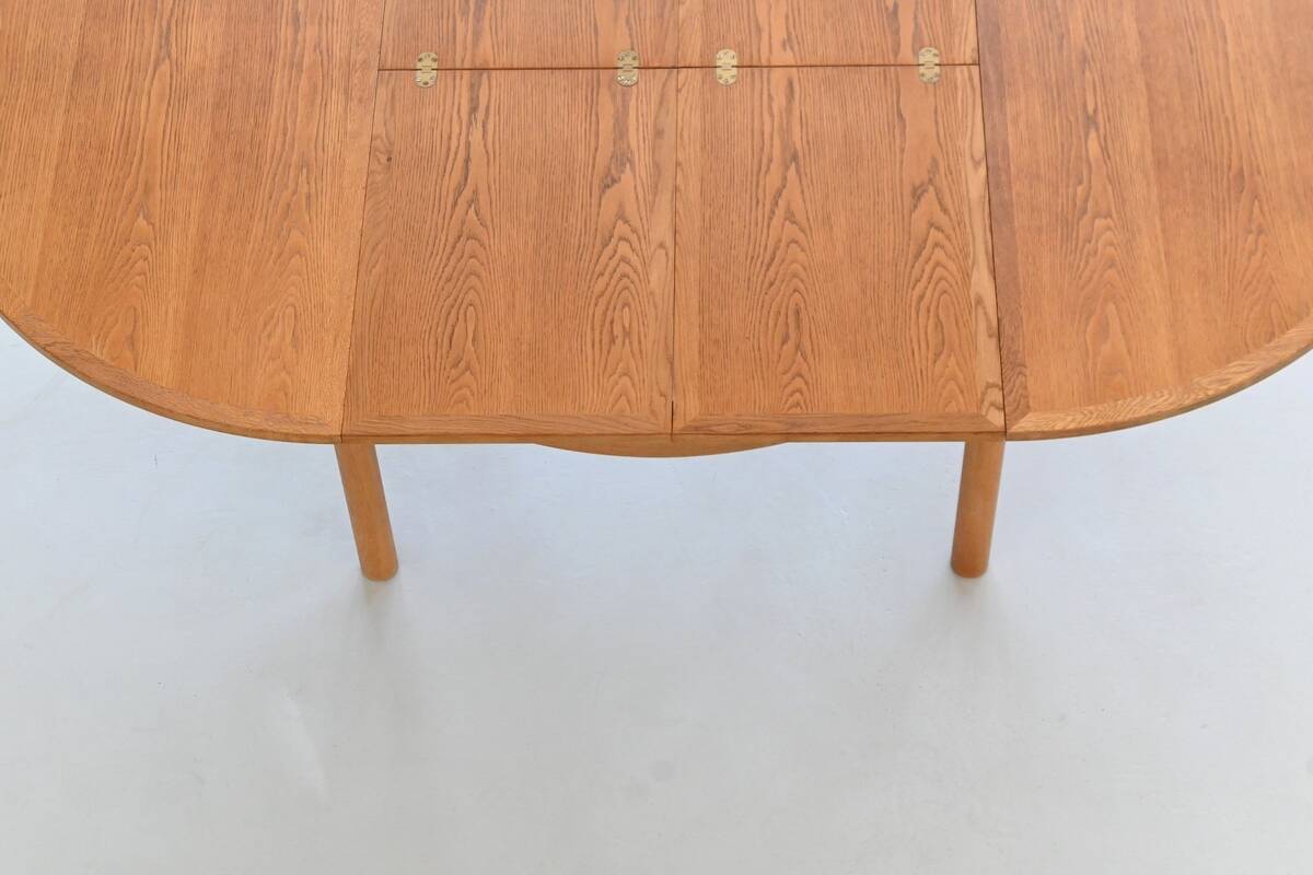 Borge Mogensen model 140 in oak dining table Karl Andersson Denmark 1955