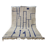 Handmade wool Berber rug 300X200 cm