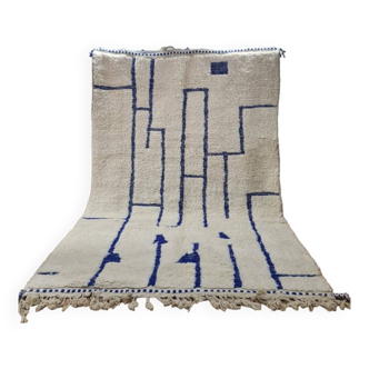 Handmade wool Berber rug 300X200 cm