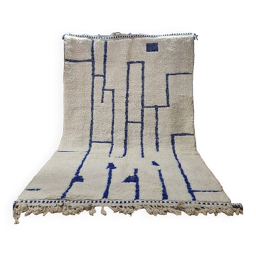 Handmade wool Berber rug 300X200 cm