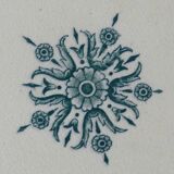 Iron earth 6 flat plates gien florentin