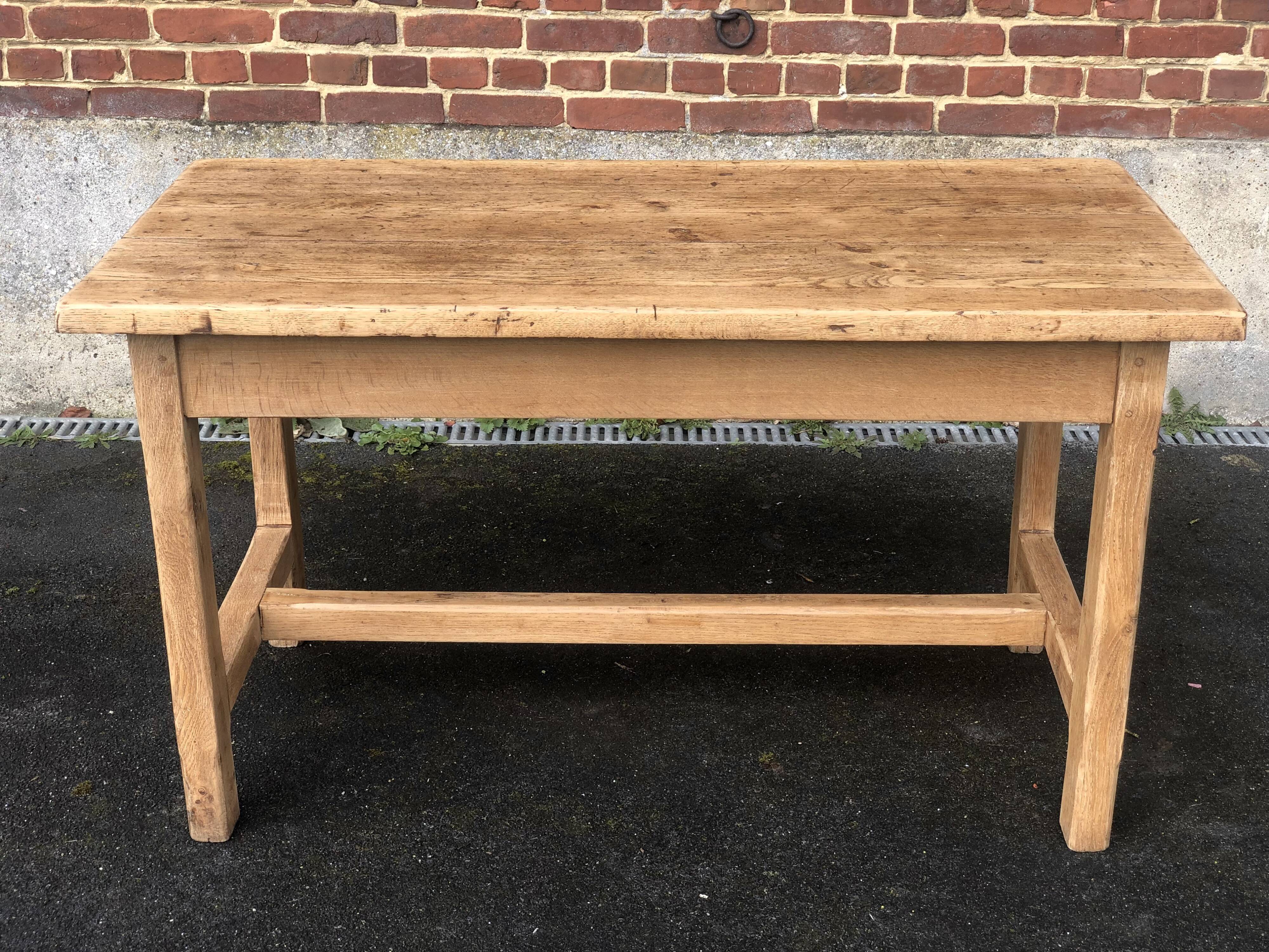 Old oak farmhouse table