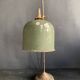 Workshop lamp, up and down, and green metal shade, 1930